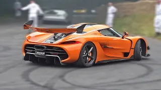 Koenigsegg Jesko - Engine Start Up, Accelerations, Fly By's and Brutal Sounds!