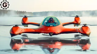 EPIC FUTURISTIC FLYING VEHICLES YOU DIDN'T KNOW EXIST