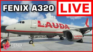 FENIX A320 | VATSIM | Rzeszów - Rijeka | Lauda