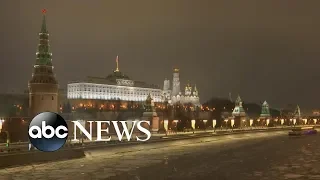 Russia lights up the night for the New Year