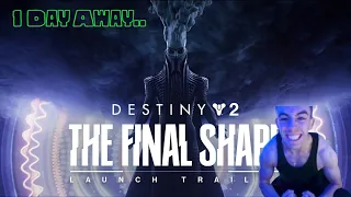ITS HERE! Destiny 2: The Final Shape | Launch Trailer (My Reaction)
