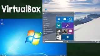 Windows 10 Installation VirtualBox auf Windows 7 oder 8 PC, Tutorial Deutsch