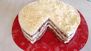 PLOMBIR Cake Without Baking! No Flour, No Eggs and Cake Melts in Your Mouth!