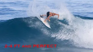 Surfing Rocky Point (Raw 4K) February 2, 2023