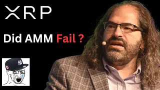 Did the XRP AMM Fail ?