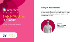 BITRIX24 WEBINAR: HR TOOLKIT