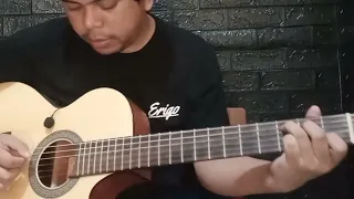 (Tutorial Fingerstyle Pemula) Tak Ingin Usai - Keisya Levronka