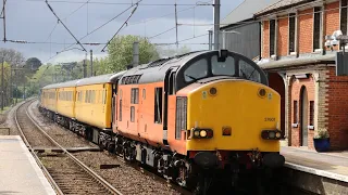 37607 & 37610 thrash through Mistley