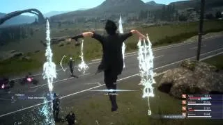 Jump + Armiger + Limit break Episode Duscae FFXV