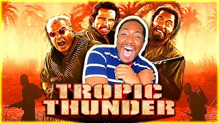 TROPIC THUNDER (2008) Movie Reaction *FIRST TIME WATCHING* | ONE OF THE GREATEST PARODIES I'VE SEEN!