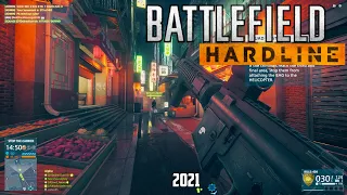 Battlefield Hardline Multiplayer 2021 Chinatown Squad Heist Gameplay | 4K