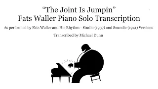 Fats Waller The Joint Is Jumpin Piano Solo Transcription