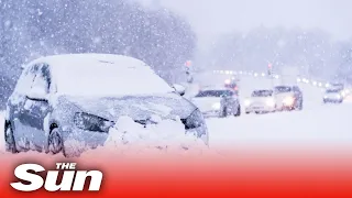 UK weather - 6 inches of snow to blanket Britain as 'potential risk to life' warning issued