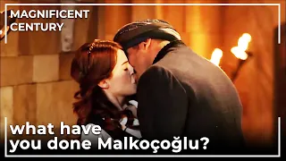 Malkoçoğlu Kissed Aybige | Magnificent Century