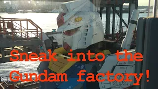 [Sneak into the Gundam factory! ] Part 1 #shorts