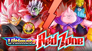 PHY ROSE GOES INSANE BEAST MODE! SUPER BOSSES VS RED ZONE BABADI'S FORCES! (Dokkan Battle)