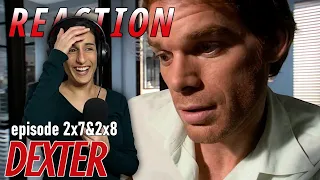 Dexter 2x7 AND 2x8 REACTION | What a Wild Ride!