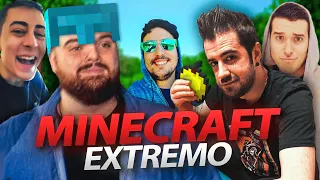 EL PEOR GAMEPLAY DE MINECRAFT DE LA HISTORIA con Auron, Nil, Perxitaa y Fargan