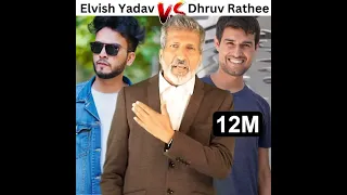 Elvish Yadav VS Dhruv Rathee | Anurag Aggarwal | #ytshorts | #shorts | #elvishyadav | #dhruvrathee