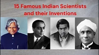 15 Famous Indian Scientists and their Inventions | Scientists | Science