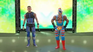 WWE 2k22 | Rey & Dominik Mysterio Tag Team Entrance