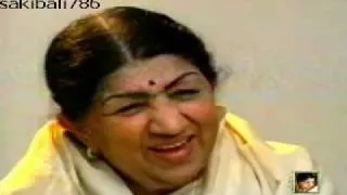 Lata mangeshkar-(Rare interview)Discovering lata mangeshkar