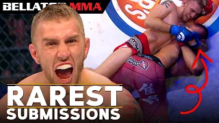 Have You Seen These INSANE Rare Submissions!? | Bellator MMA