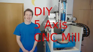 Home build 5 axis cnc mill