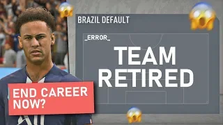 WHAT IF EVERY PLAYER IN FIFA 20 CAREER MODE RETIRED?