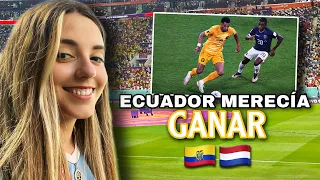 ECUADOR 1 - PAISES BAJOS 1 | Reacción DESDE EL ESTADIO en QATAR *mundial 2022* ⚽️