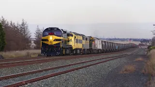 Australian Heritage Locomotive C501 Filmed with 3 cameras!