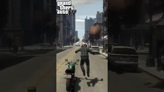 Evolution of falling BIKE in GTA Games #shorts #gta #games #game