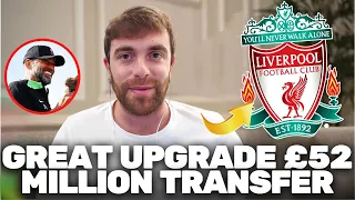 ✅CONFIRMED THIS MORNING! GREAT £52M OFFER FOR 'AGGRESSIVE' PLAYER! LATEST LIVERPOOL NEWS