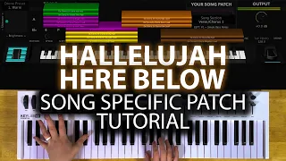 Hallelujah Here Below MainStage patch keyboard tutorial- Elevation Worship