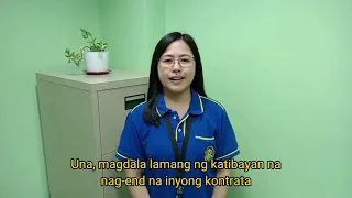 Kailangan nga ba mag update sa BIR ng isang Job Order employee kung natapos na ang kanyan kontrata?