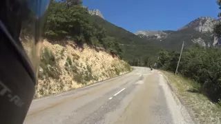 Balade moto - Col de Rousset