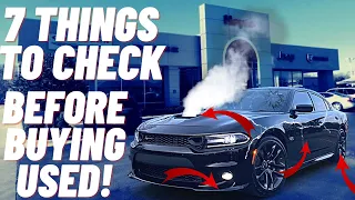 7 Things to Check Before Buying a USED Dodge Scat Pack or Hellcat Charger