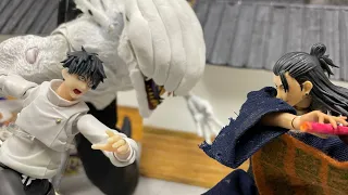 呪術廻戦stop motion jujutsu kaisen 0乙骨憂太 VS 夏油傑 yuta vs geto