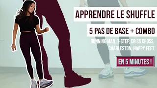 APPRENDRE LE SHUFFLE l 5 pas de base + COMBO en 5 minutes !