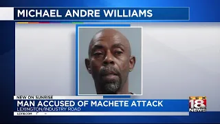Man Accused Of Machete Attack