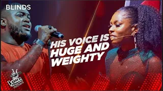 Yunus Emmanuel sings  "Believe" | Blind Auditions | The Voice Nigeria Season 4