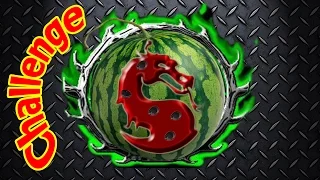 АРБУЗ НИНДЗЯ ЧЕЛЛЕНДЖ или Watermelon Ninja Challenge [вызов брошен Мамикс vs Легкий Старт]