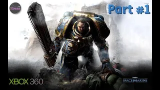 [🔴LIVE] Warhammer 40,000 - Space Marine | Полное прохождение | Стрим #1 | Xbox360 | 18+ |