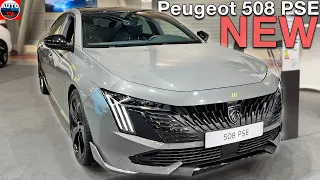 All New PEUGEOT 508 PSE Hybrid4 360 2024 - FIRST LOOK exterior, interior