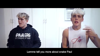 Fuck Jake Paul, but everytime he says something cringy a line from Everyday Bro plays