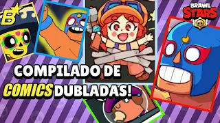 Compilado de Brawl Stars comics! (DUBLADO)