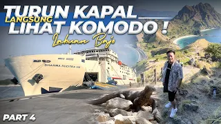 41 Jam Naik Kapal Ke Labuan Bajo ‼️ Turun Langsung Menuju Pulau Komodo (4/5)