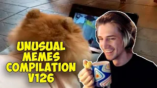 xQc Reacts To UNUSUAL MEMES COMPILATION V126