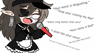 👽I tried to sings like—Aizen👽 *With Bloopers*