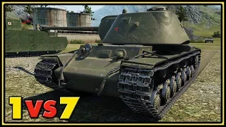 KV-3 - 12 Kills - 1 VS 7 - World of Tanks Gameplay